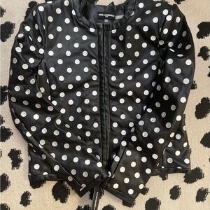 Karl Lagerfeld Paris Leather Jacket